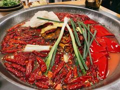 纯牛油锅底-黄潇洒老火锅(九眼桥宏济巷店)