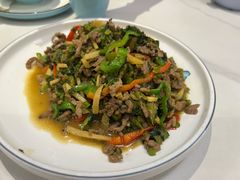 雪菜牛肉丝-食光慢宴·安吉土菜馆