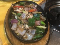 铁板生肠-洞密园美食城·二十二年老店(富华路店)
