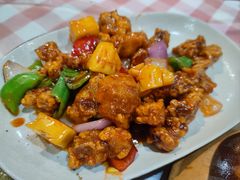 神湾菠萝酸甜骨-朕悦鹧鸪饭私房菜