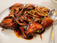 毛蟹炒年糕-虹迎轩·中餐厅(虹桥迎宾馆店)