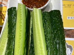 小黄瓜蘸酱-木屋烧烤(西南角店)