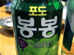 봉봉 葡萄汁-炭火居韩式烤肉  숯불불고기