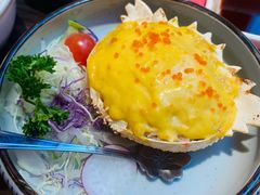 黄金海胆蟹壳烧-仙隐小鹿中華の日料(荣民龙首广场店)