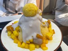 芋见芒果冰沙-鲜芋仙(观音桥大融城LG店)