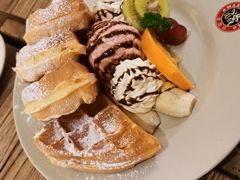 水果冰淇淋松饼-Maan coffee漫咖啡(延安路店)