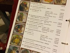 菜单-Old House Restaurant