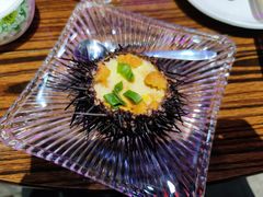 海胆蒸蛋-蚝堡海鲜·威海菜·海肠捞饭·烧烤·亚洲吃蚝公司(幸福门店)