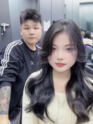 -米可造型烫发染发