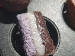 黑金手打芋泥红豆麻薯-拾烧·古法手作车轮饼(西直门凯德茂店)