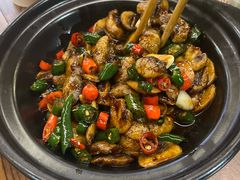 砂锅生焗口蘑-笋山老林