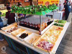 自助取餐区-鑫海汇海鲜烤肉火锅自助(七彩城店)