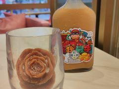 冠军玫瑰冰奶茶-柠檬树茶餐厅(海雅缤纷城店)