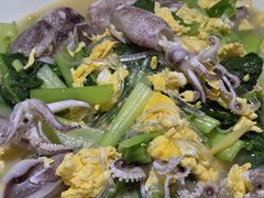 青菜炒海兔-品味居·首店·大连鲜活海鲜大连菜(东港店)