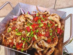 铁板鱿鱼须-昱龙大盆牛蛙馆(三兴街总店)