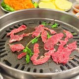 就在沙井，必冲的炭火烤肉店
