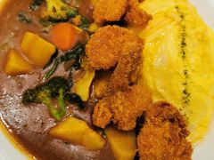 炸鸡块咖喱蛋包饭-池奈·咖喱蛋包饭(熙地港店)
