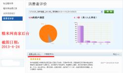 糯米网商家后台，真实评分截图-佑米造型