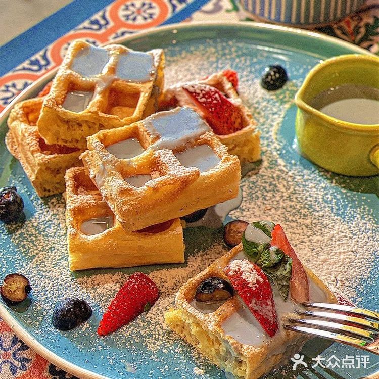 💛美式街头氛围感下午茶☕️｜好吃又好看💛