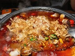 -探鱼·鲜青椒爽麻烤鱼(番禺万达店)