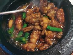 石锅杭椒牛蛙-桂满陇-西湖船宴(西单大悦城店)