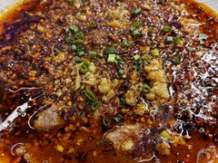 水煮牛肉-洪霞餐馆·川菜·鲜货现炒(两江春城店)
