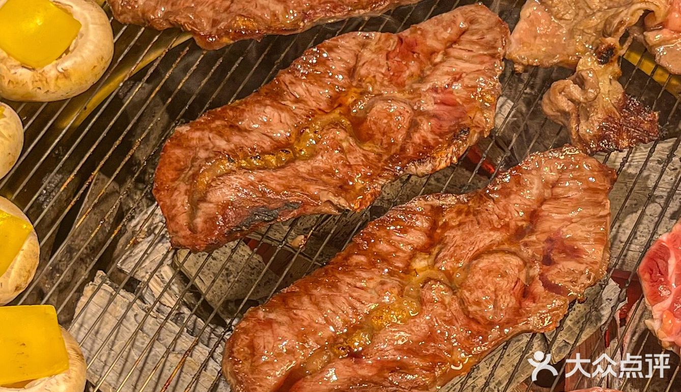 杭州·韩里韩气的烤肉店 独栋灯光好绝