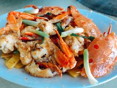 姜葱炒蟹-乡味海鲜农家菜·巽寮土窑鸡(地道美食店)