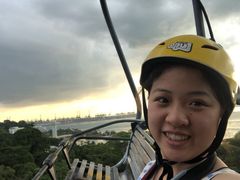 -圣淘沙天际线斜坡滑车
