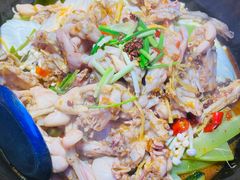 炭烧牛蛙香辣味泡锅-蛙来哒(龙华壹方天地店)