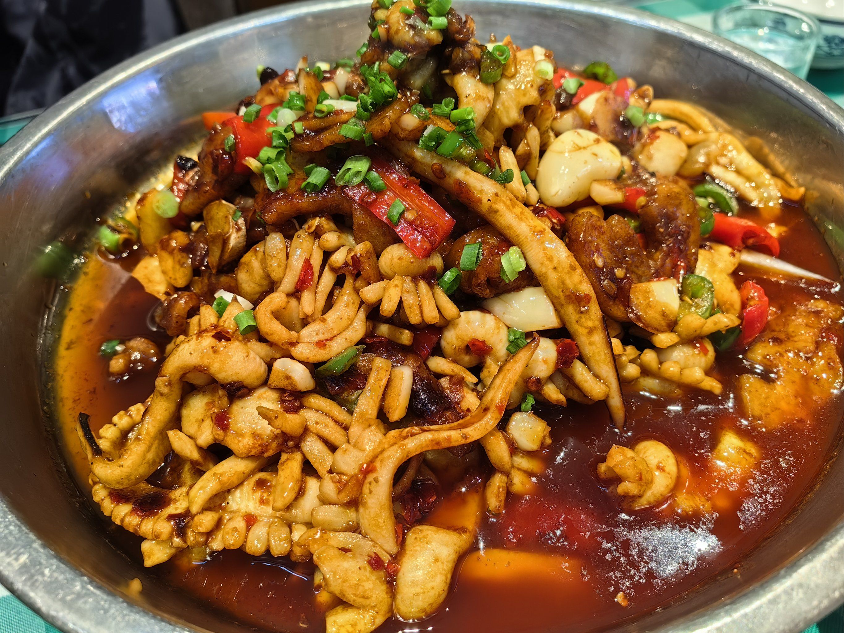 平锅鱿鱼,一口迷失