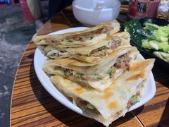 -老红桥炸灌肠牛肚锅烧烤(定福庄店)