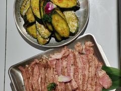 猪颈肉-留香铁板烤肉(解放西路旗舰店)