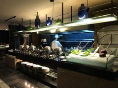 自助取餐区-唐拉雅秀酒店-西锦汇空中BBQ·思创餐厅