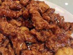 黑蒜子牛肉粒-胖子菜馆(隆昌路店)