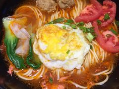 香菇丸子鸡蛋面-蓉李记成都名小吃(合肥包河万达店)