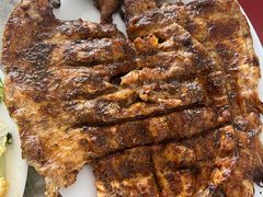 -北京龙庆四季香农家饭庄·灶台鱼·碳烤虹鳟鱼(龙庆峡店)