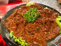 麻辣牛肉-谭鸭血老火锅(慈云寺店)