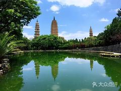 -三塔倒影公园