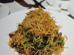 巧拌豆苗-四季民福烤鸭店(王府井灯市口店)