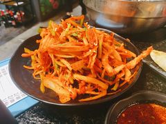 拌明太鱼丝-白玉·朝鲜族烤串(南山店)