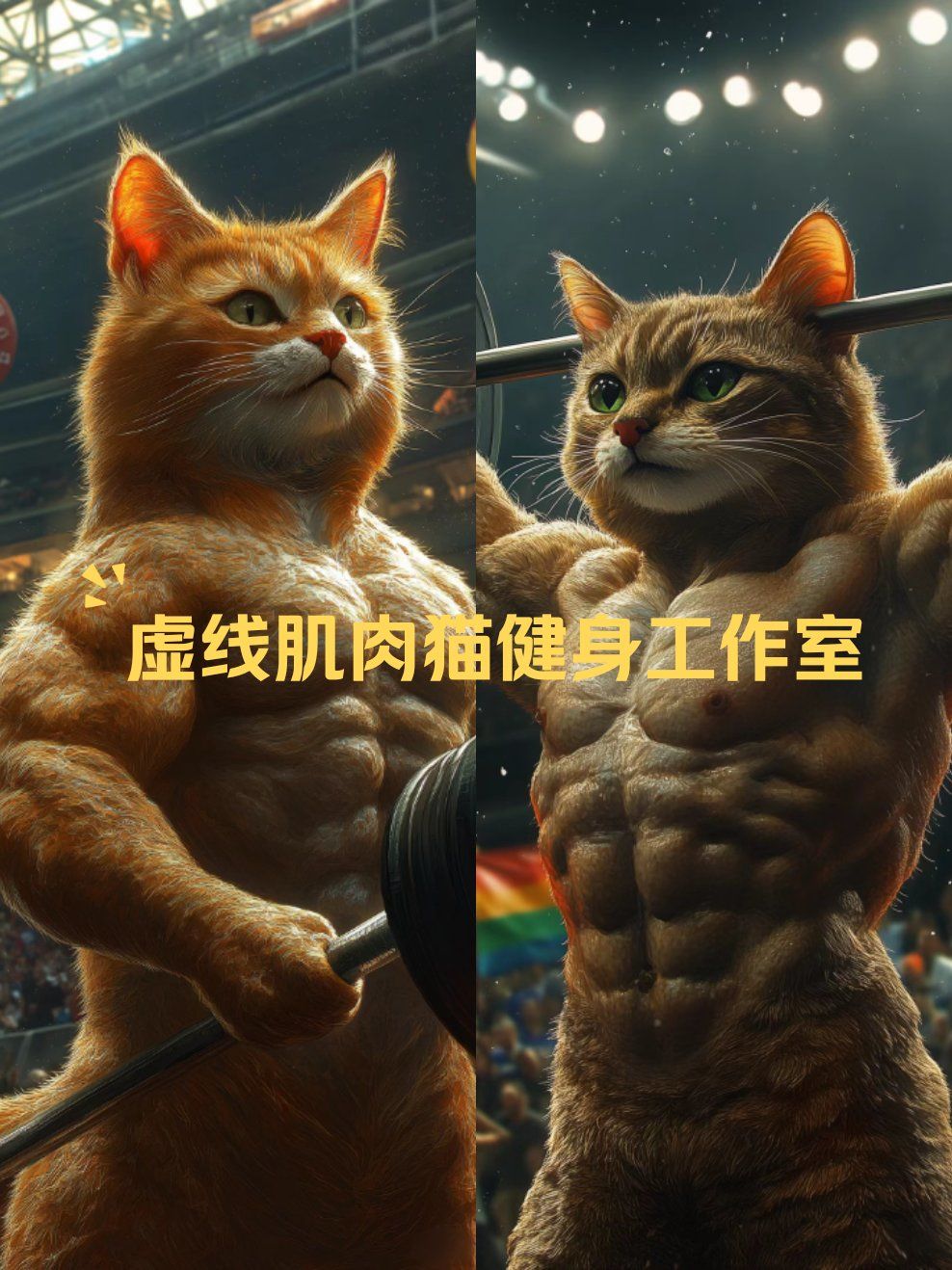 宿州新开了一家肌肉猫健身工作室