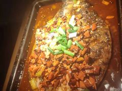 -探鱼·鲜青椒爽麻烤鱼(广州欣荣广场店)