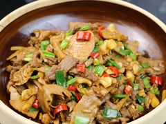 雪花牛肉炒野笋-怡和春天大酒楼(柳芳店)