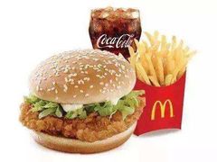 经典麦辣鸡腿汉堡配中薯-麦当劳(河北唐山光明路餐厅)