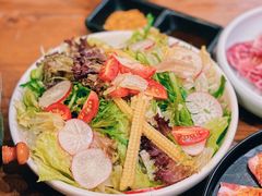 蔬菜沙拉-九田家黑牛烤肉料理(三墩店)