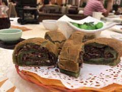 绿茶红豆薄撑-顺德人家食府(黄金广场店)