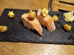 焦糖三文鱼寿司-赤坂亭·M9和牛烧肉·铁板烧(合肥万象城店)