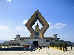 -法门文化景区-合十舍利塔