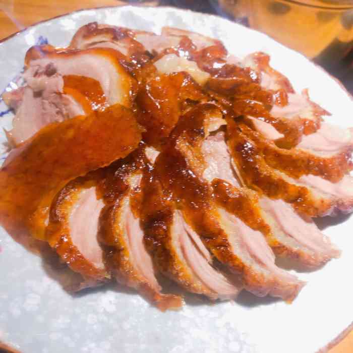 龙聚德北京烤鸭(观音桥大融城店)-"本次是团购去吃的,两个人份量特别